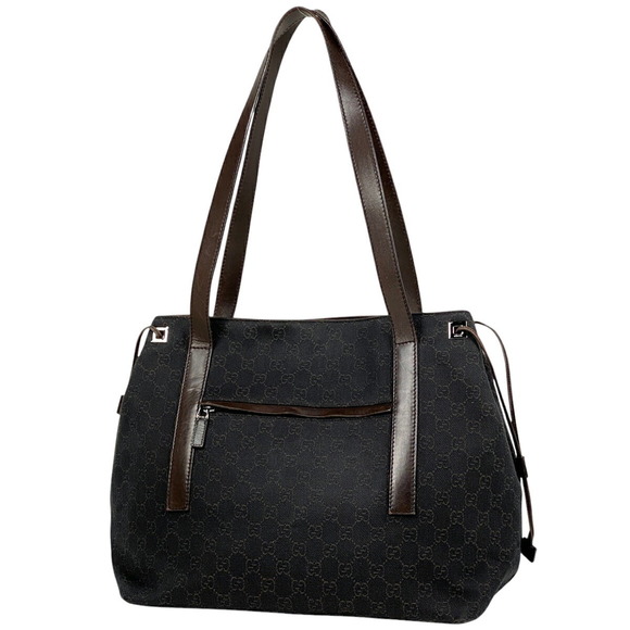 Gucci Bag GG Black canvas Shoulder - Picture 2 of 7